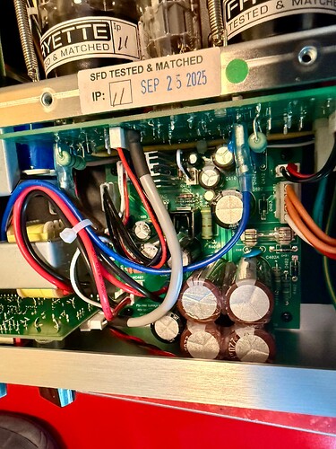 Fryette PS100 caps