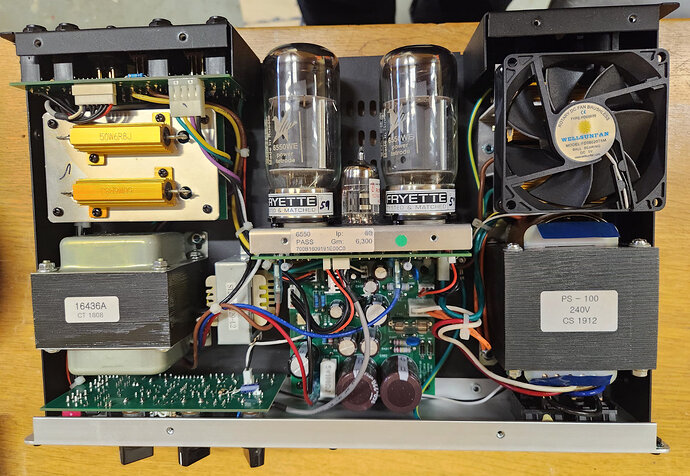 Fryette PS-100 guts