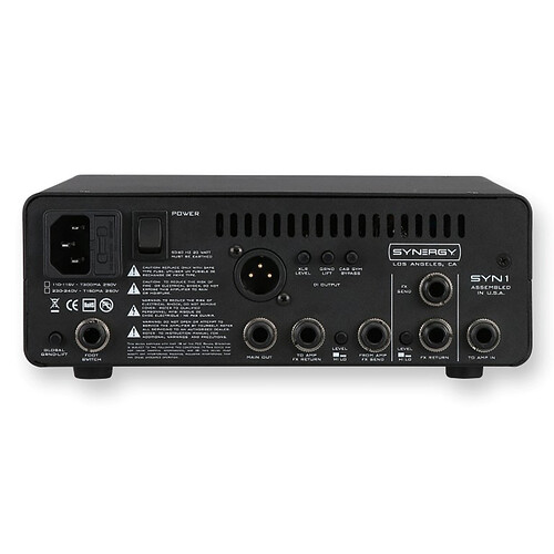 SYN1 rear panel