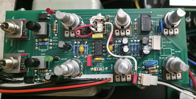 Fryette PS-100 Control board